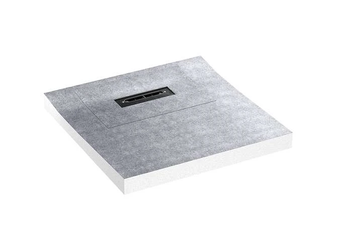 DALLMER Duschelement DallFlex Floor Plan D, DN 40, 0,9 X 0,9 M, 540089 1 DALLMER Duschelement DallFlex Floor Plan D, DN 40, 0,9 X 0,9 M, 540089