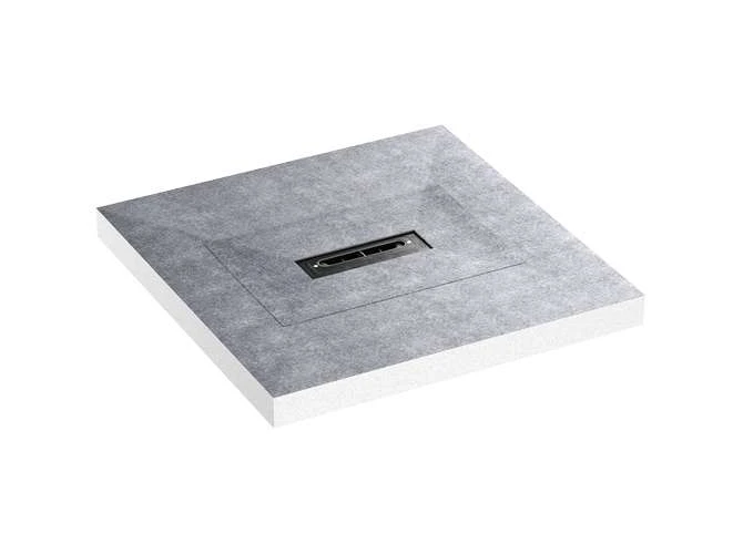 DALLMER Duschelement DallFlex Compact Plan, DN 40, 0,9 X 0,9 M, 540133 1 DALLMER Duschelement DallFlex Compact Plan, DN 40, 0,9 X 0,9 M, 540133