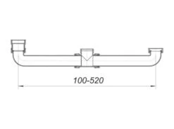 DALLMER Ablaufverbindung 022, 1 1/2" , 110039 -Bad Zubehörgeschäft dlv 110039 1280x1280