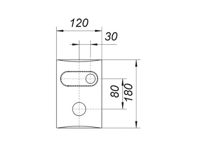 DALLMER Abdeckplatte Für Senkrechten Einbau, 147011 2 DALLMER Abdeckplatte Für Senkrechten Einbau, 147011 – Bild 2