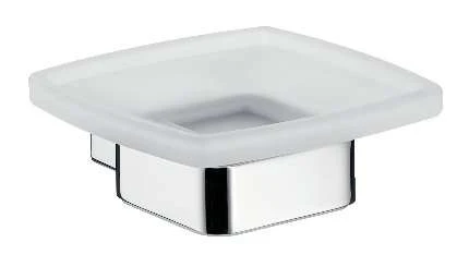 Emco Loft Seifenhalter Kristallglas Satiniert, Emco-steel 053001600 1 Emco Loft Seifenhalter Kristallglas Satiniert, Emco-steel 053001600