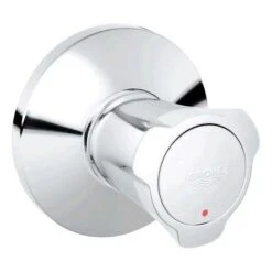 GROHE UP-Ventil Oberbau Costa 19855 Mark. Rot Einbautiefe 15-40 Mm Chrom