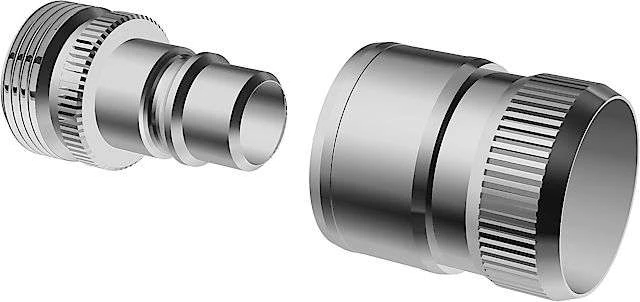 HANSA Brauseschlauch-Steckkupplung Hansa 0405 Verchromt 1 HANSA Brauseschlauch-Steckkupplung Hansa 0405 Verchromt