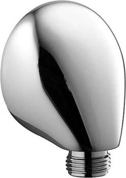 HANSA Wandanschlußbogen Hansajet 0442 Eigensicher Gegen Rückfließen Verchromt