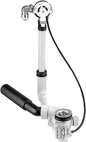 HANSA HANSAFILL Wannen-Zu- Und Ablaufgarnitur Einbauset Verchromt 05160100 1 HANSA HANSAFILL Wannen-Zu- Und Ablaufgarnitur Einbauset Verchromt 05160100