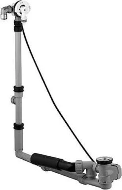 HANSA Wannen-Zu- Und Ablgarn. EB-Set Hansafill 0517 F. Sonderwannen Verchromt