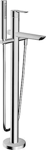 HANSA Wannenarmatur Hansaligna 0646 Bodenstehend, Verchromt