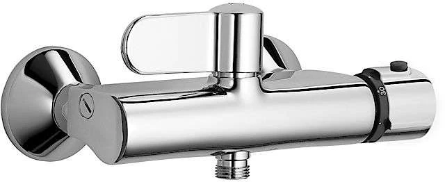 HANSA Brause-Thermostat-Batterie Für Wandaufbau Hansatempra 0824 Verchromt 1 HANSA Brause-Thermostat-Batterie Für Wandaufbau Hansatempra 0824 Verchromt