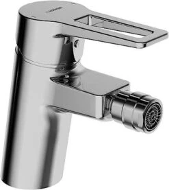 HANSA HANSATWIST Bidet-Einhand-Einlochbatterie, DN 15 Mit Bügelhebel Verchromt 09063285