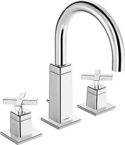 Hansa HANSACLIFF Waschtisch-Dreilochbatterie, DN 15 Chrom, 50412201