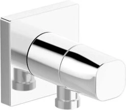 HANSA Wandanschlussbogen, DN 15 Mit Integrierter Absperrung Chrom, 51570162