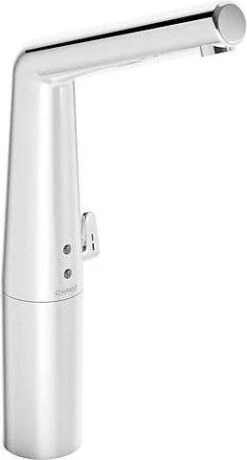 Hansa HANSADESIGNO Waschtisch-Elektronik-Batterie, Hoher Auslauf, Batteriebetrieb Chrom, 51942201