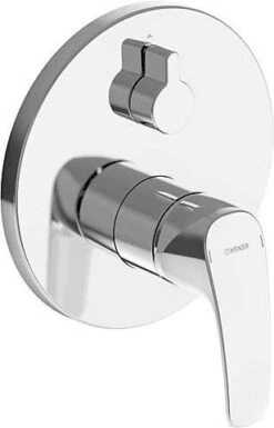 Hansa HANSAPINTO Fertigmontageset Mit Funktionseinheit Einhand-Wannen-Batterie Chrom, 85269183