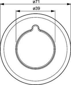 HANSA Fertigmontageset Für UP-Ventil Mit Keramikscheiben Oder Spindel-Oberteil Chrom, 02288101 -Bad Zubehörgeschäft hav s02288101 v 1280x1280