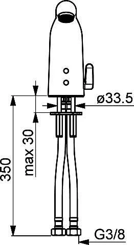 Hansa HANSAMEDIPRO Waschtisch-Elektronik-Batterie Netzbetrieb, DN 15 Chrom, 05672129 3 Hansa HANSAMEDIPRO Waschtisch-Elektronik-Batterie Netzbetrieb, DN 15 Chrom, 05672129 – Bild 3