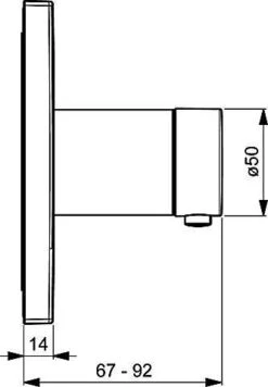 Hansa HANSALIVING Fertigmontageset Mit Funktionseinheit Thermostat-Batterie Chrom, 40569073 -Bad Zubehörgeschäft hav s40569073 s 1280x1280