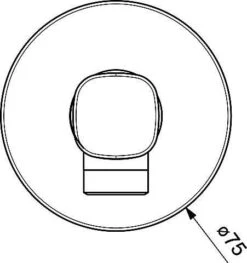 HANSA Wandanschlussbogen, DN 15 Chrom, 51180163 -Bad Zubehörgeschäft hav s51180163 v 1280x1280