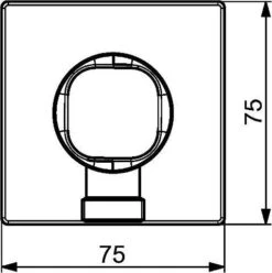 HANSA Wandanschlussbogen, DN 15 Mit Integrierter Absperrung Chrom, 51570162 -Bad Zubehörgeschäft hav s51570162 v 1280x1280