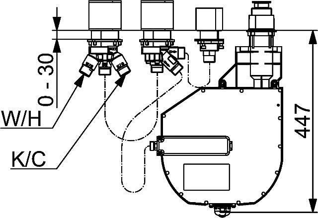 HANSA 4-LochWannenrand-Einbaukörper, DN 20 Für Entfernt Liegenden Wanneneinlauf, 53040300 2 HANSA 4-LochWannenrand-Einbaukörper, DN 20 Für Entfernt Liegenden Wanneneinlauf, 53040300 – Bild 2