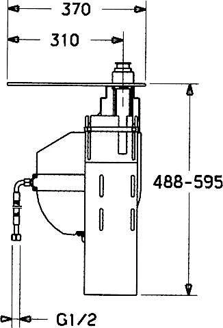 HANSA Einbaukörper Für Fliesenrandmontage Schlauchdurchführung M. Aufrollautomatik 53060300 3 HANSA Einbaukörper Für Fliesenrandmontage Schlauchdurchführung M. Aufrollautomatik 53060300 – Bild 3