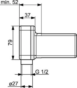 Hansa HANSAVARIO Unterputz-Einbaukörper, DN 15, 57860200 -Bad Zubehörgeschäft hav s57860200 s 1280x1280