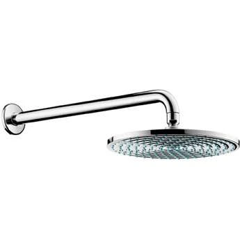Hansgrohe Tellerkopfbrause Raindance Air 240mm Mit Brausearm Chrom 27474000 1 Hansgrohe Tellerkopfbrause Raindance Air 240mm Mit Brausearm Chrom 27474000