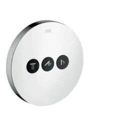 Hansgrohe Absperrventil UP Axor ShowerSelect Fertigset 3 Verbraucher Rund PB Polished Brass, 3672793