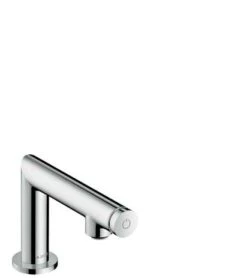 Hansgrohe Standventil 80 Axor Uno Select BN Für Waschtisch Ohne Ablaufgarnitur Brushed Nickel, 45130