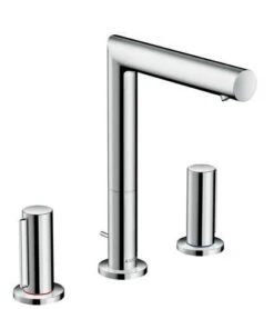 Hansgrohe 3-Loch Waschtischarmatur 200 Axor Uno Zerogriff Chrom, 45133000