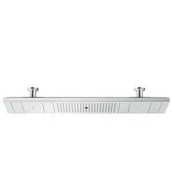Hansgrohe Kopfbrause 1200 4jet Axor ShowerHeaven Chrom Mit Licht 3700 K Chrom, 10629000