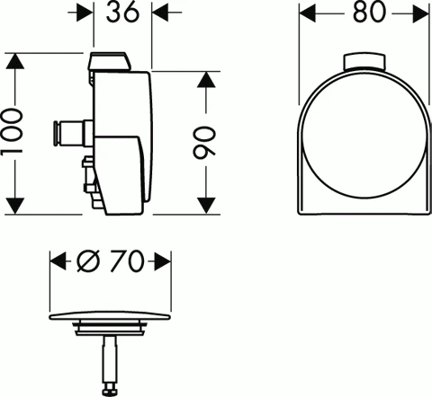 Hansgrohe Exafill S Fertigset 2 Hansgrohe Exafill S Fertigset – Bild 2