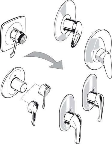 Ideal Standard Renovierungs-Set Für Brausearmatur UP Bausatz 1, A963801NU 1 Ideal Standard Renovierungs-Set Für Brausearmatur UP Bausatz 1, A963801NU