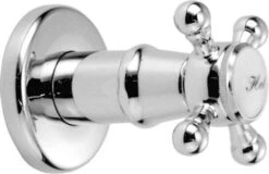 JADO Mehrwegeventil 3/2 Und 4/3 RETRO Chrom, H2429AA