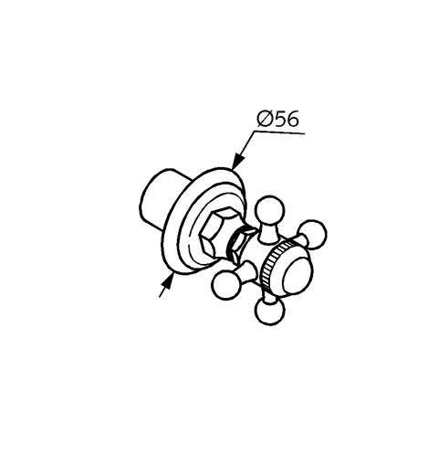 KLUDI UP 2-Wege-Umstellung ADLON Feinbau-Set Chrom 518450520 2 KLUDI UP 2-Wege-Umstellung ADLON Feinbau-Set Chrom 518450520 – Bild 2