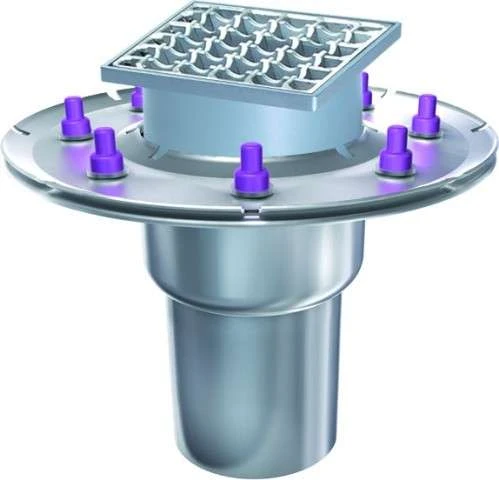 KESSEL Ablauf Ferrofix 54210.20 DN 70 Seitlich Vario, ABS, 138x138mm 1 KESSEL Ablauf Ferrofix 54210.20 DN 70 Seitlich Vario, ABS, 138x138mm