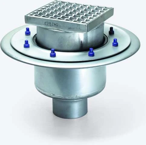 KESSEL Ablauf Ferrofix 55600.20 Senkrecht, Pressdichtungsflansch 2 KESSEL Ablauf Ferrofix 55600.20 Senkrecht, Pressdichtungsflansch – Bild 2