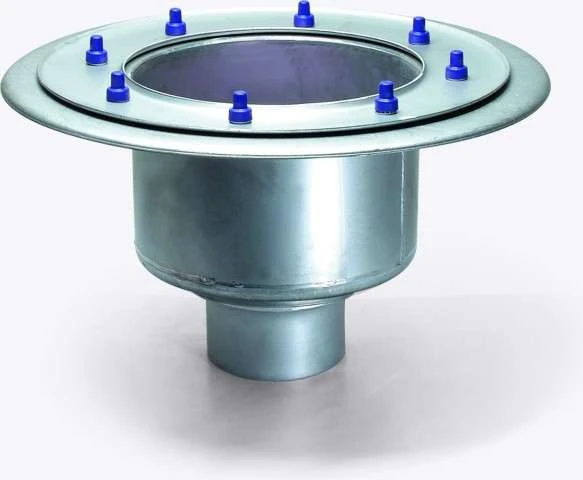 KESSEL Ablauf Ferrofix 55600 Senkrecht, Pressdichtungsflansch 2 KESSEL Ablauf Ferrofix 55600 Senkrecht, Pressdichtungsflansch – Bild 2