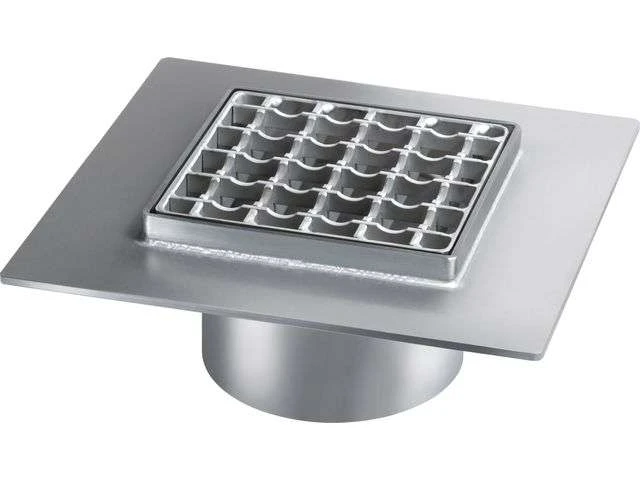 KESSEL Aufsatzstück Ferrofix System 125 146x148,Gitterrost,Klebeflansch, 54915 2 KESSEL Aufsatzstück Ferrofix System 125 146x148,Gitterrost,Klebeflansch, 54915 – Bild 2