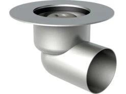 KESSEL Ablauf Ferrorix DN70, Waagrecht, Kleberand, 54300