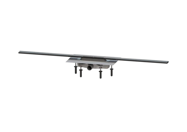 KESSEL Duschrinne Linearis Infinity 60 L: 1200 Mm, DN 40, Black, Gebürstet, 45102.12 1 KESSEL Duschrinne Linearis Infinity 60 L: 1200 Mm, DN 40, Black, Gebürstet, 45102.12