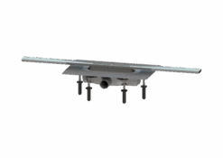 KESSEL Duschrinne Linearis Infinity 60 L: 800 Mm, DN 40, Edst. Pol., Megastop, 45301.08