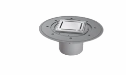 KESSEL Dünnbettaufsatz 48619 Designrost Slot,120x120,Lock&Lift