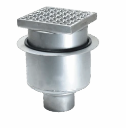 KESSEL Ablauf Ferrofix 55400 Auslauf Senkrecht, Mit Anschlussrand