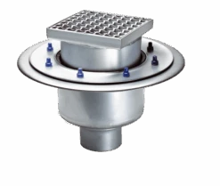 KESSEL Ablauf Ferrofix 55600.20 Senkrecht, Pressdichtungsflansch