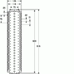 HANSA Montageschiene Hansamatrix 4405, Verchromt -Bad Zubehörgeschäft s44050000 v zoom 1280x1280