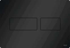 TECEsolid WC-Betätigungsplatte Schwarz Matt Für Zweimengentechnik 9240416