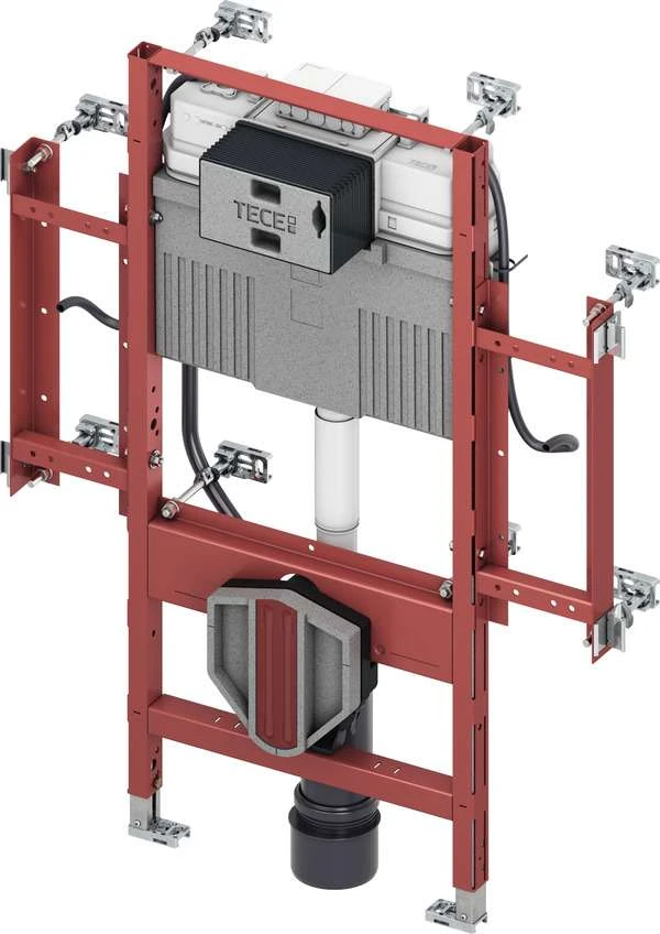 TECEprofil WC-Gerontomodul Mit Uni-Spülkasten, Keramikbefestigung Für 48 Cm Sitzhöhe Gemäß DIN 18040 1 TECEprofil WC-Gerontomodul Mit Uni-Spülkasten, Keramikbefestigung Für 48 Cm Sitzhöhe Gemäß DIN 18040