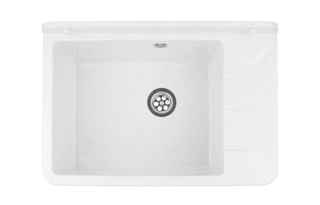 ZELVO COMPACT Kunststoff - Ausgussbecken Heller Granit Waschbecken Waschtrog Spülbecken 505 X 345 X 2 ZELVO COMPACT Kunststoff - Ausgussbecken Heller Granit Waschbecken Waschtrog Spülbecken 505 X 345 X – Bild 2